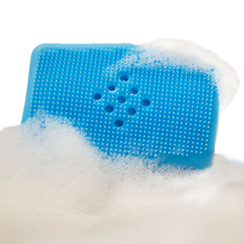 Sud Stud | Soap Saving Silicone Scrubber Sky Blue