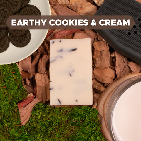 Earthy Cookies & Cream Soap Bar