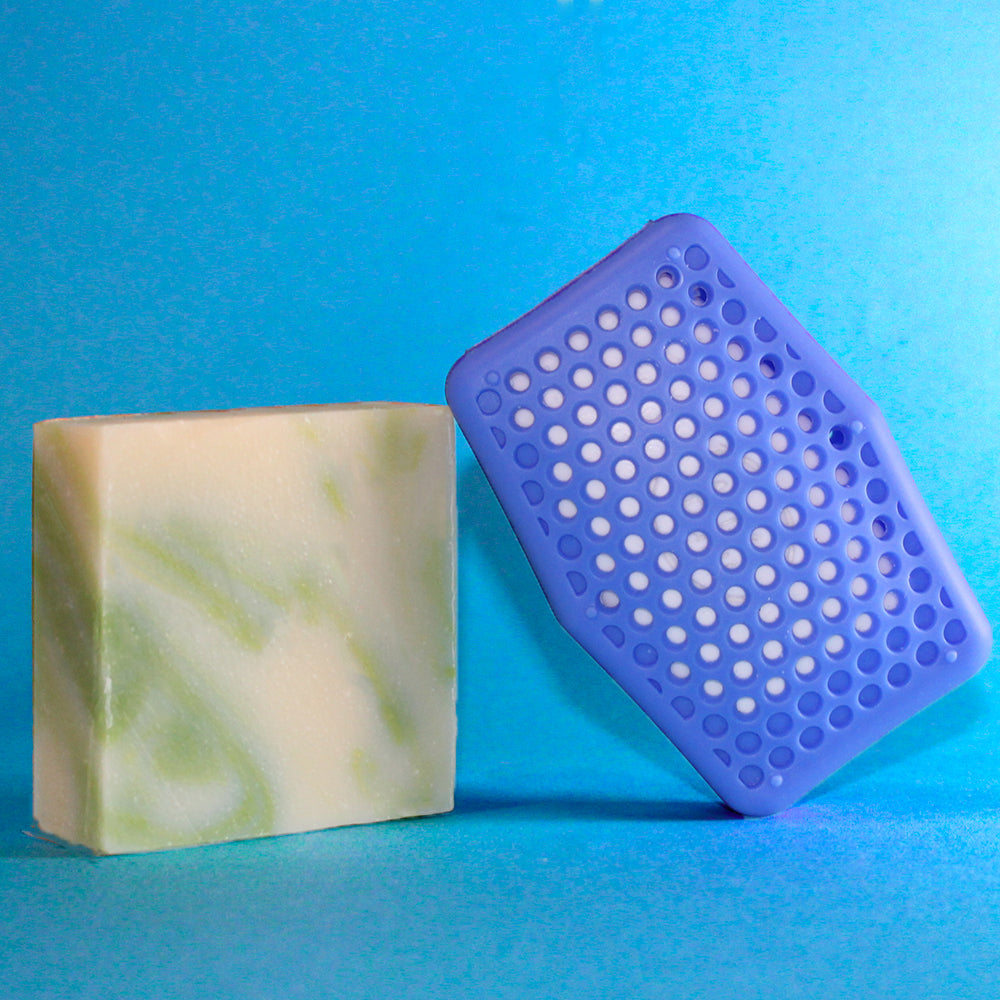 Sud Stud | Soap Saving Silicone Scrubber White