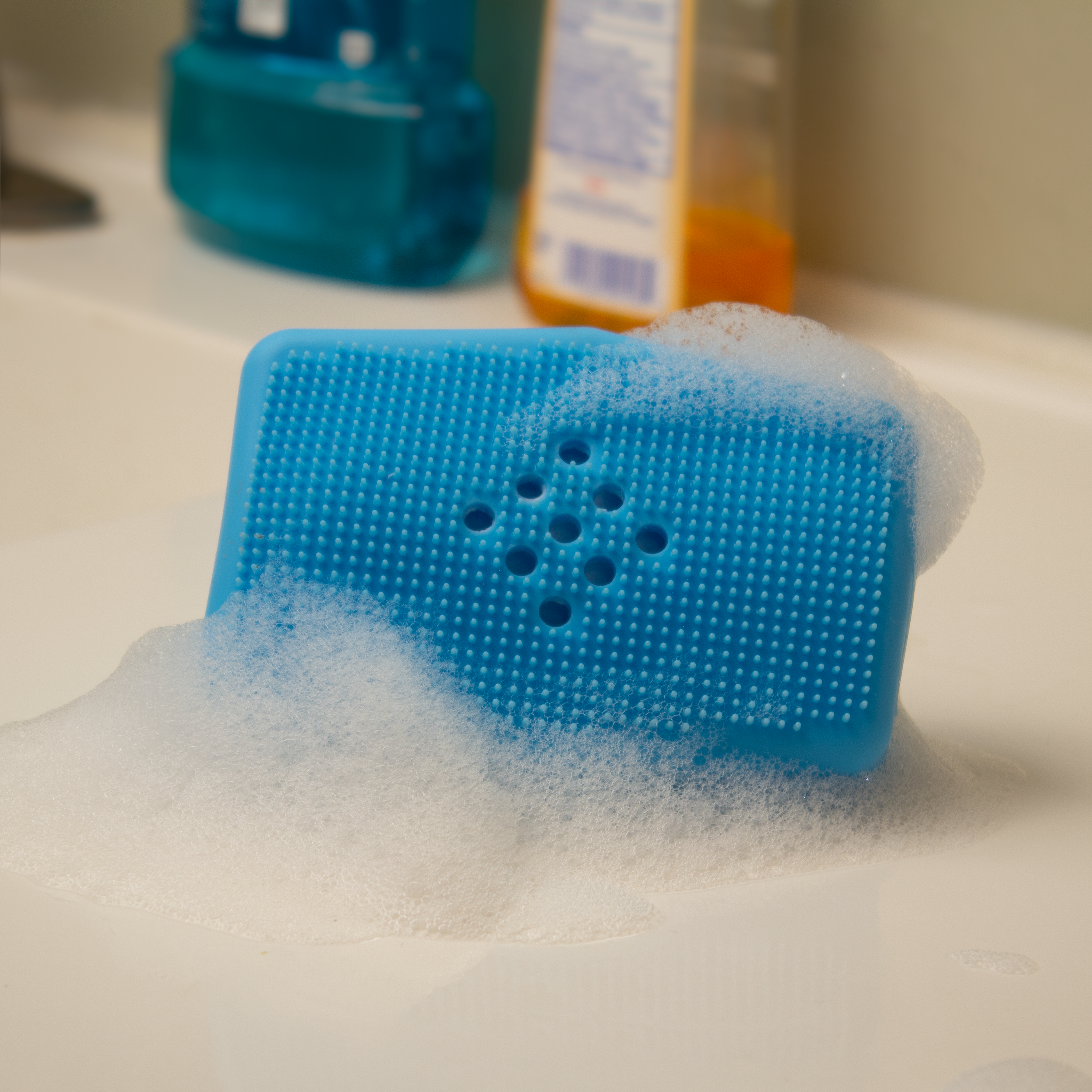 Sud Stud V2 | Soap Saving Silicone Scrubber | Cosmic Purple - Sud Stud